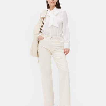 Neck Tie Blouse