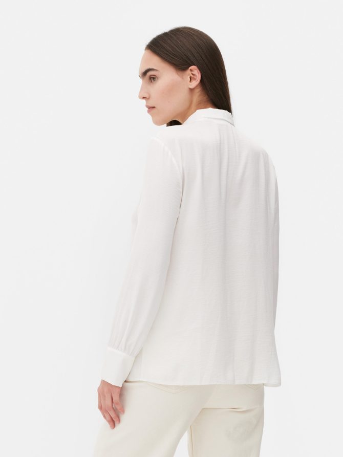 Neck Tie Blouse - Image 4
