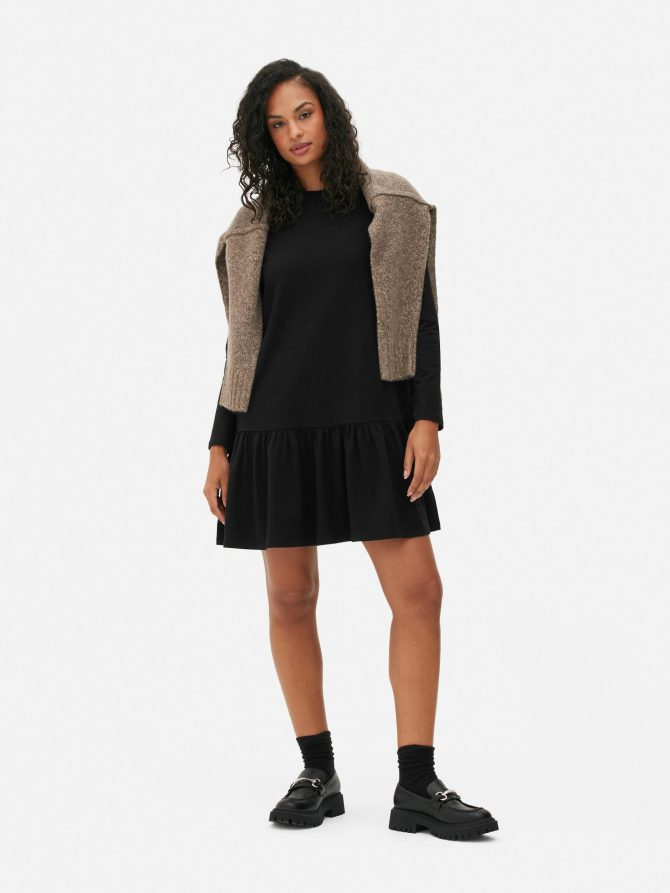 Smocking Mini Dress