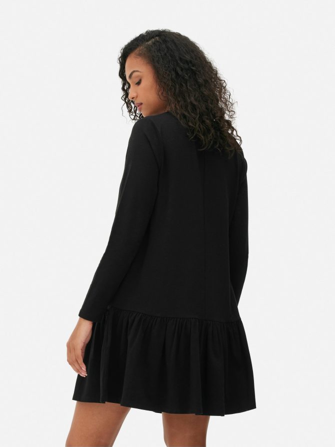 Smocking Mini Dress - Image 4