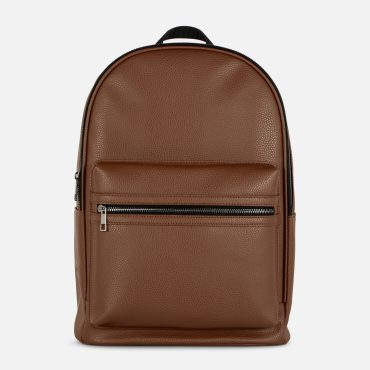 Faux Leather Backpack