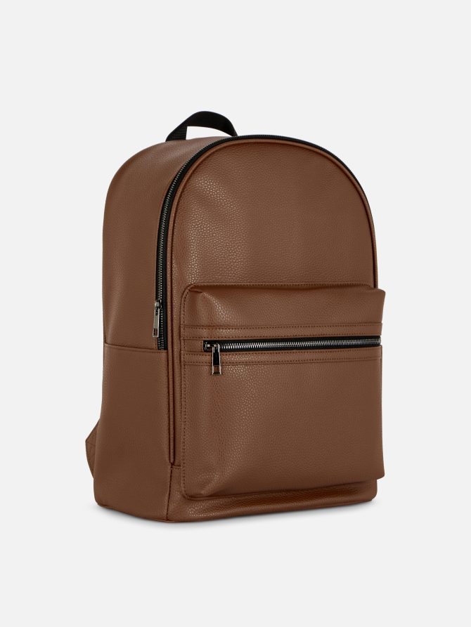 Faux Leather Backpack - Image 4