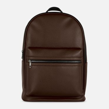 Faux Leather Backpack