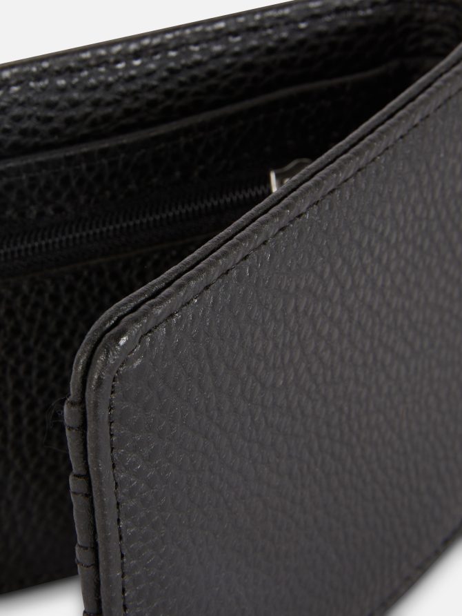 Faux Leather Bi-Fold Wallet - Image 2