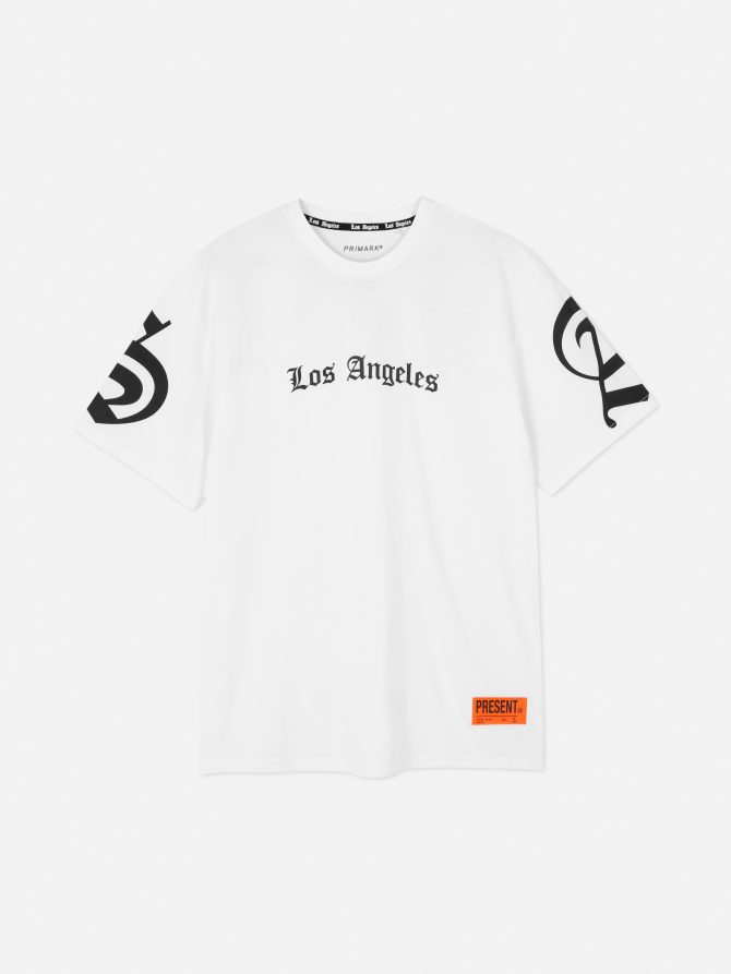 Los Angeles Lettering Graphic T-Shirt - Image 5