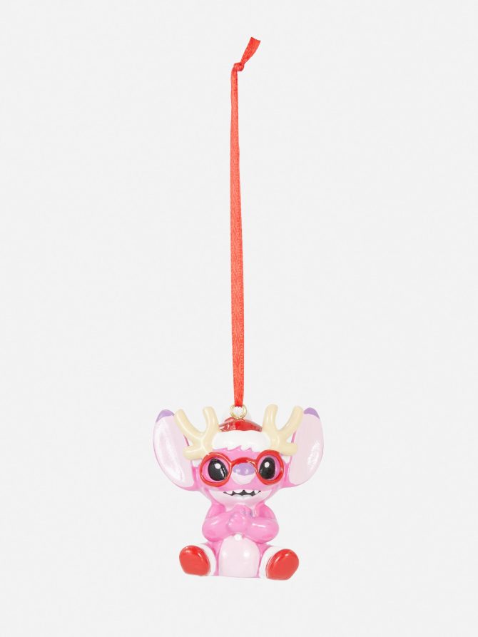 Disney’s Stitch and Angel Hanging Resin Decoration