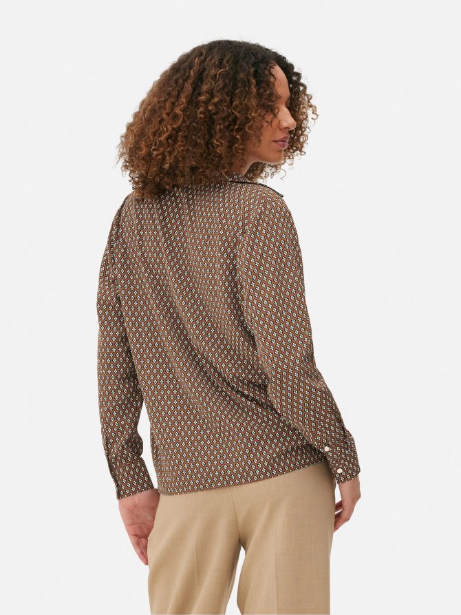 Cowl Neck Blouse - Image 4