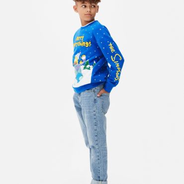 Kids' The Simpsons Christmas Sweatshirt