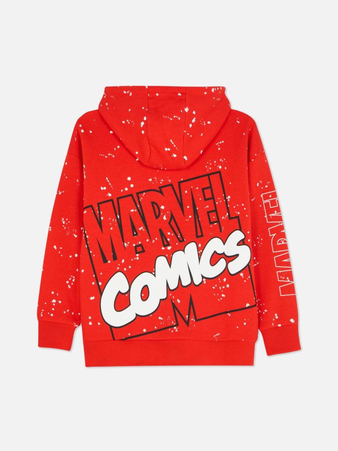 Kids' Marvel Comics Christmas Hoodie - Image 2