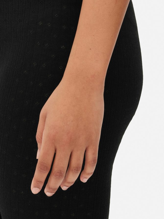 Ribbed Texture Thermal Leggings - Image 3