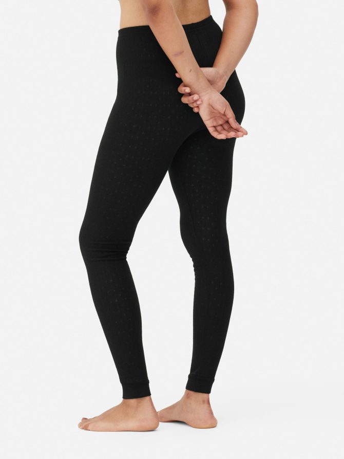 Ribbed Texture Thermal Leggings - Image 4