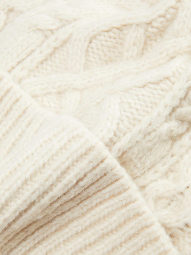 Cable Knit Beanie - Image 2