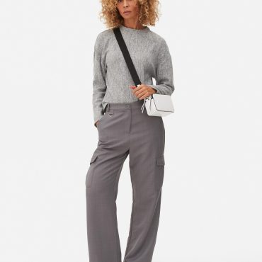Textured Boxy Sweater