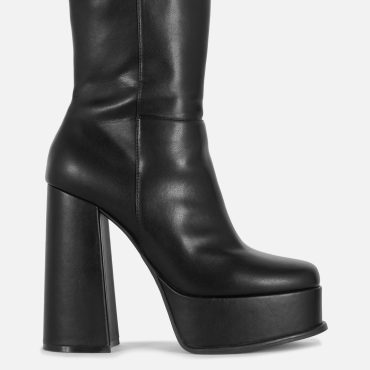 Rita Ora Platform Ankle Boots
