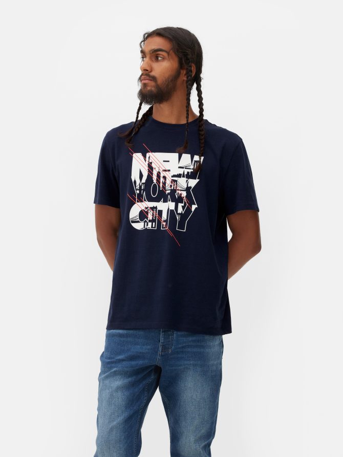 New York City Graphic T-Shirt - Image 2