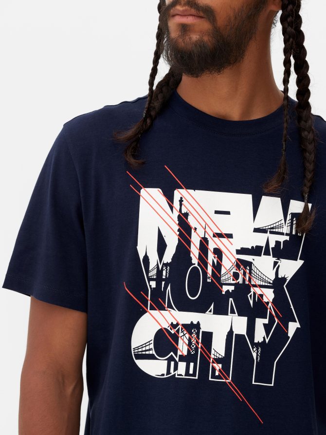New York City Graphic T-Shirt - Image 3