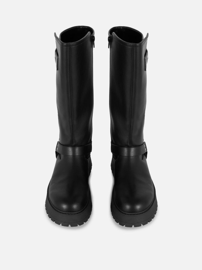 Rita Ora Buckle Biker Boots - Image 2