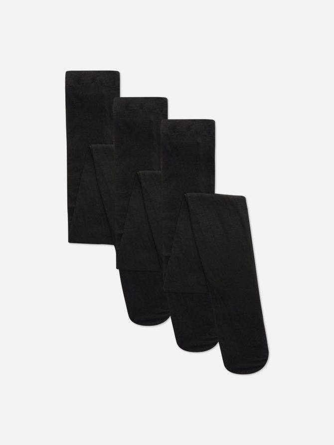 3-Pack of 40 Denier Opaque Tights