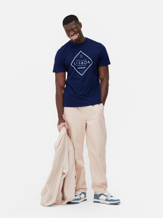 Lisboa Graphic Print T-Shirt