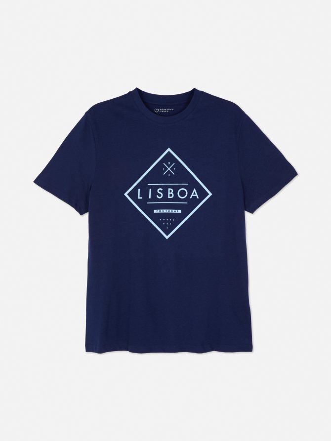 Lisboa Graphic Print T-Shirt - Image 5