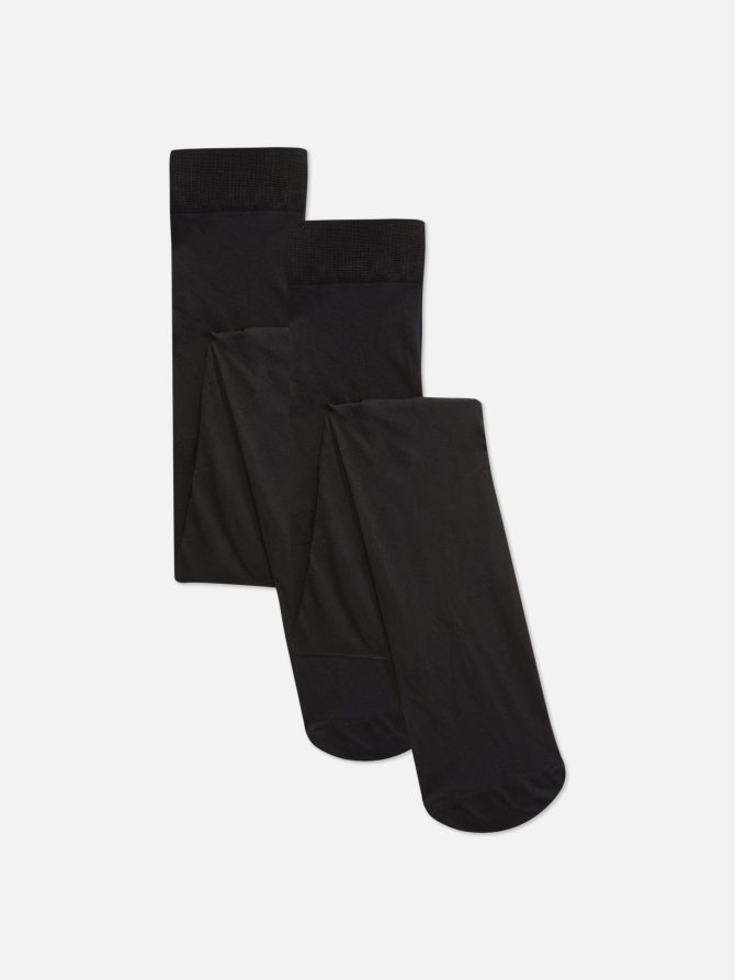 2-Pack 120 Denier Opaque Tights