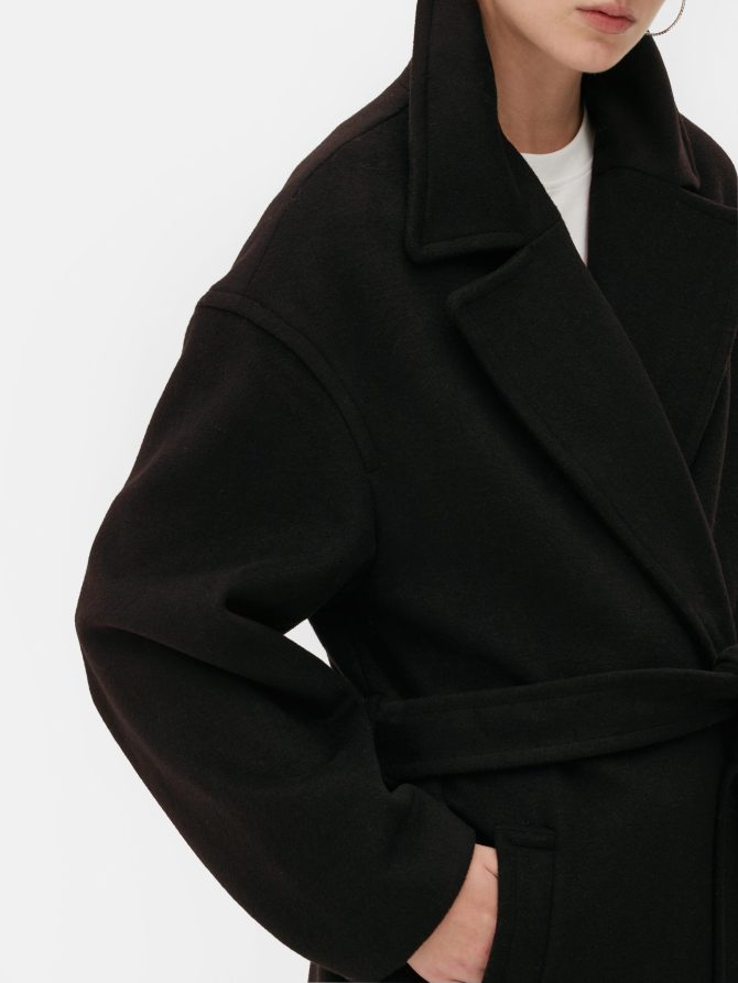 Rita Ora Longline Wrap Coat - Image 3