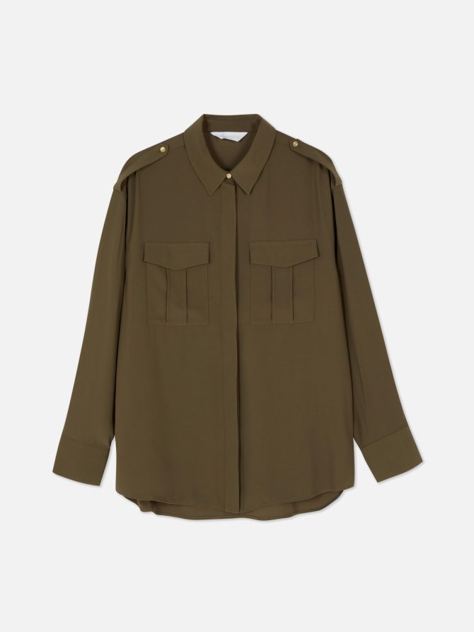 Long Sleeve Utility Shirt - Image 5