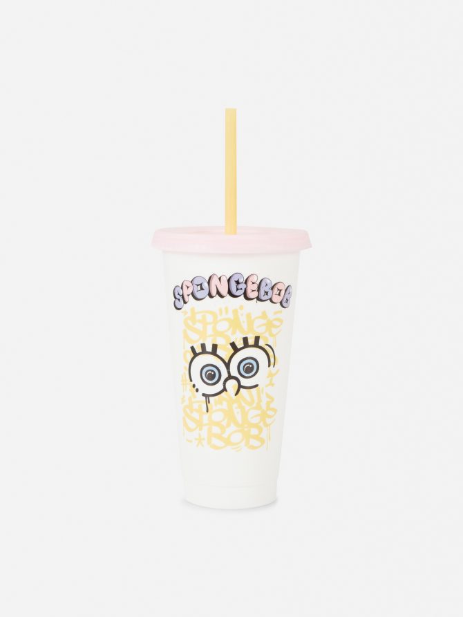 SpongeBob SquarePants Cup With Straw