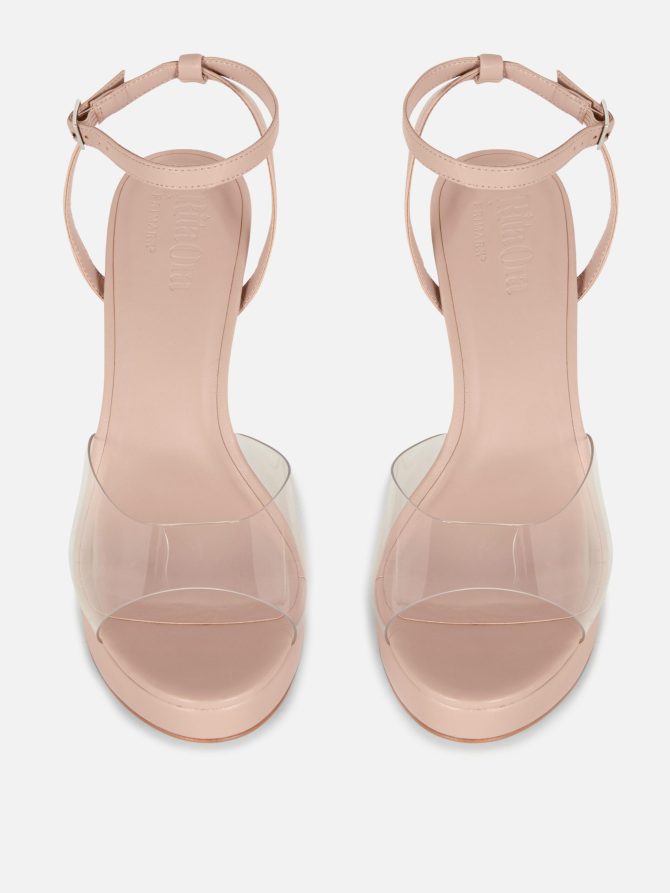 Rita Ora Peep Toe Stiletto Heels - Image 2