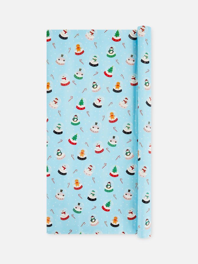 Christmas Symbols Wrapping Paper, 8.75 Yards