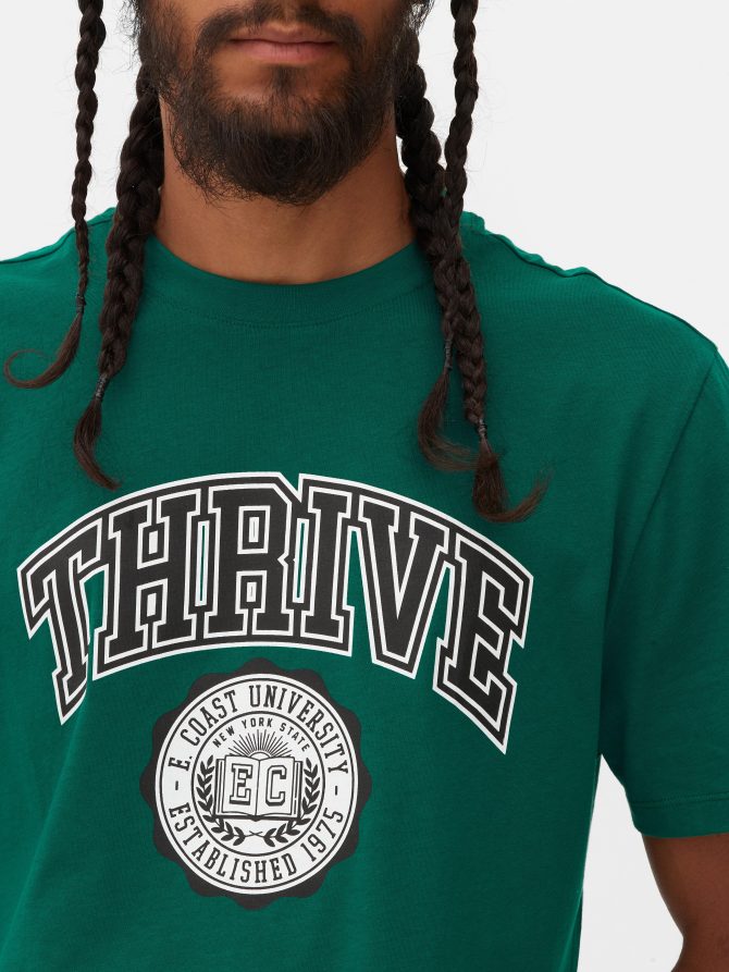 Thrive Varsity Graphic T-Shirt - Image 3