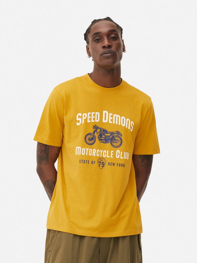Motorcycle Club Graphic T-Shirt - Image 2