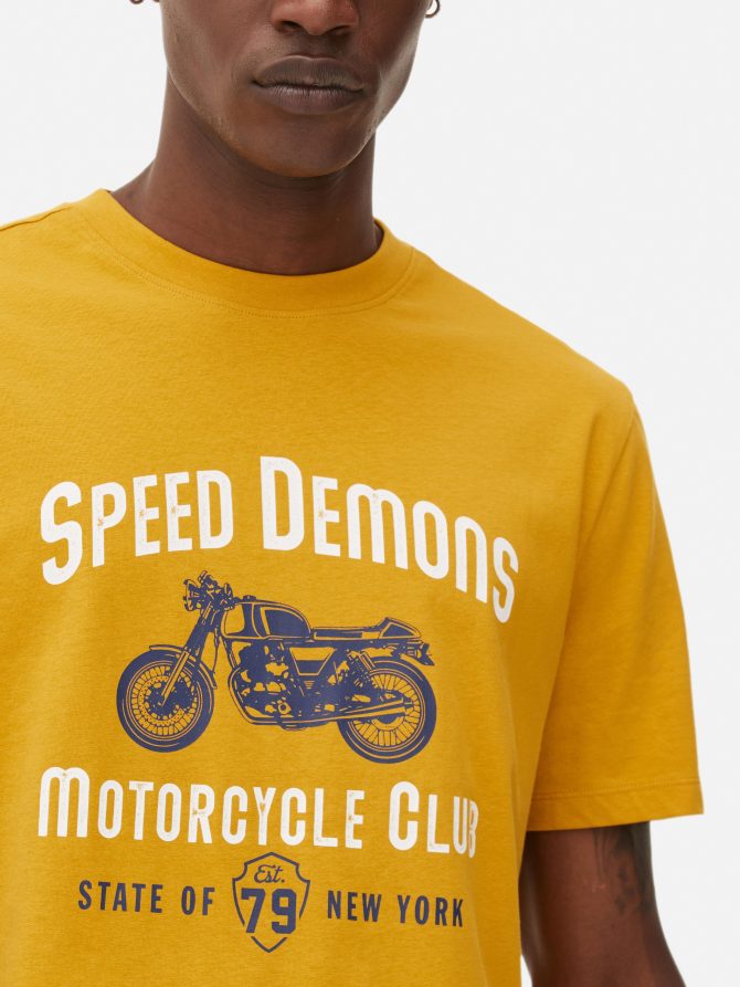 Motorcycle Club Graphic T-Shirt - Image 3