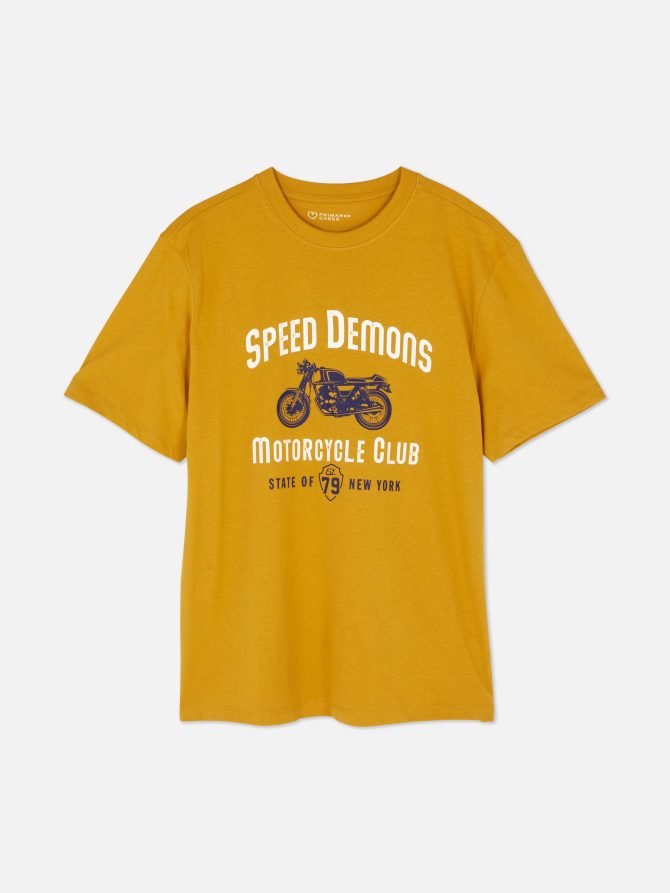 Motorcycle Club Graphic T-Shirt - Image 5