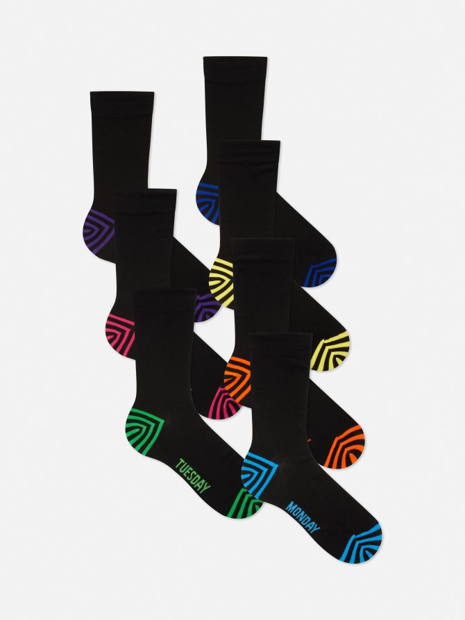 7-Pack Days Of The Week Socks