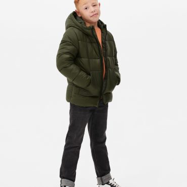 Funnel Neck Puffer Jacket