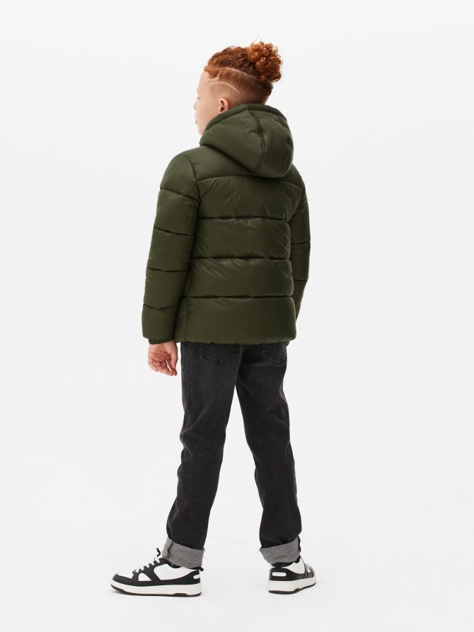 Funnel Neck Puffer Jacket - Image 2