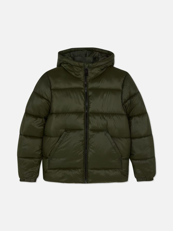 Funnel Neck Puffer Jacket - Image 3