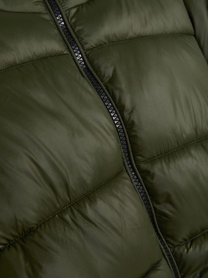 Funnel Neck Puffer Jacket - Image 5