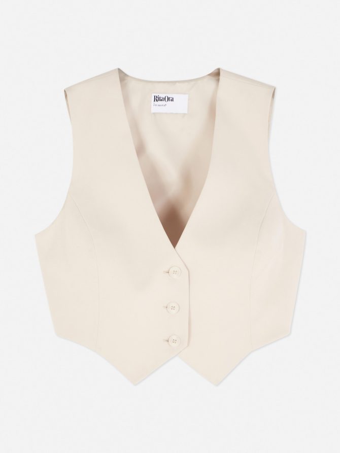 Rita Ora Cropped Vest