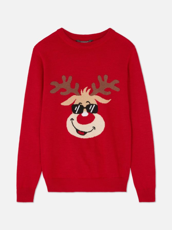 Kids' Reindeer Sweater - Image 3