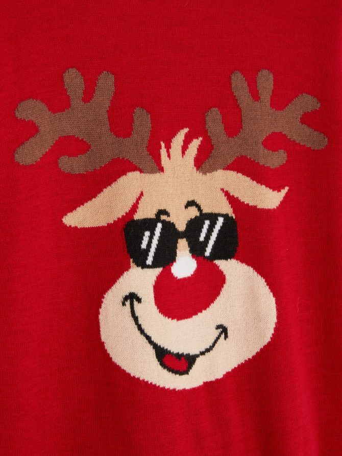 Kids' Reindeer Sweater - Image 5