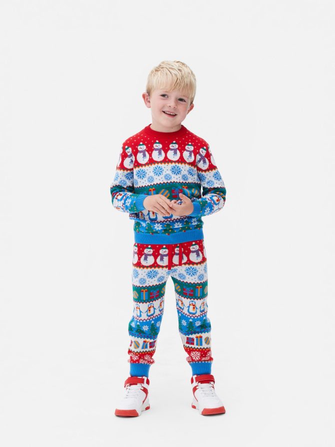 Kids' Fair Isle Christmas Sweater