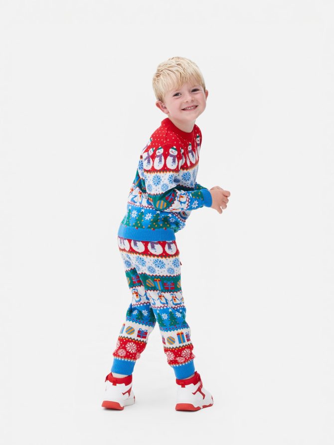 Kids' Fair Isle Christmas Sweater - Image 2