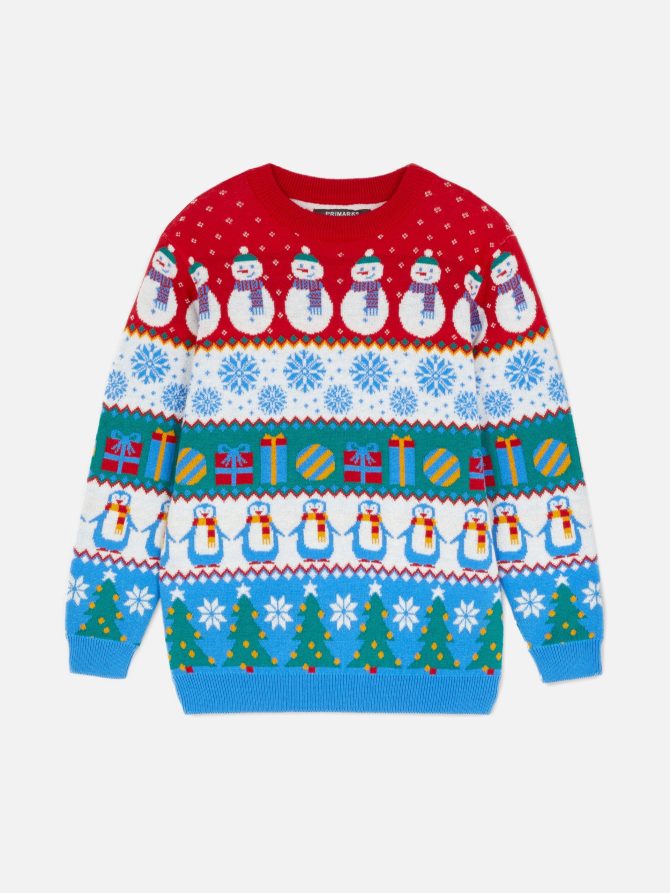 Kids' Fair Isle Christmas Sweater - Image 3