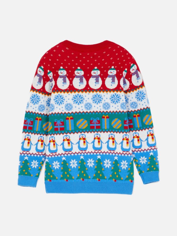 Kids' Fair Isle Christmas Sweater - Image 4