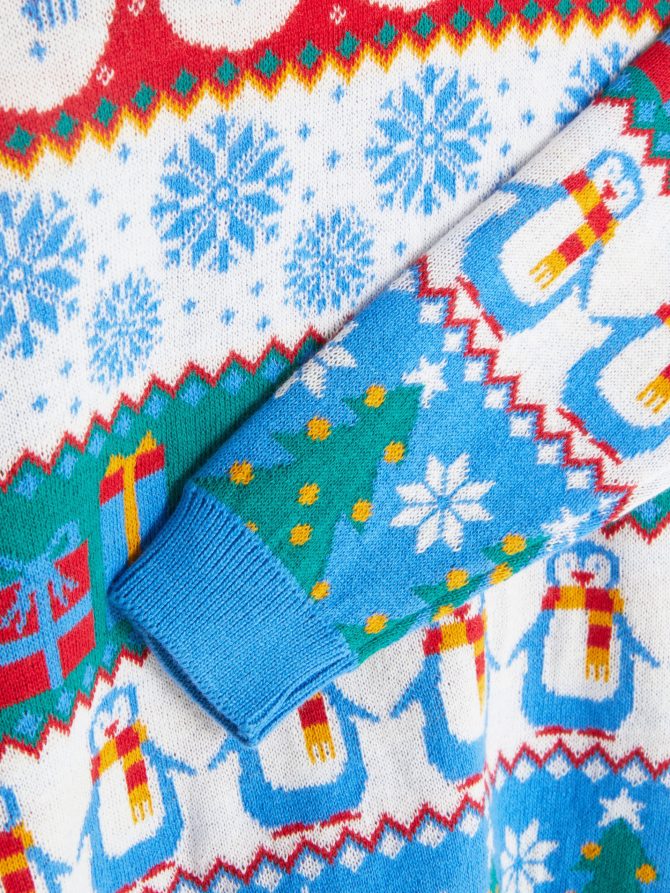 Kids' Fair Isle Christmas Sweater - Image 5