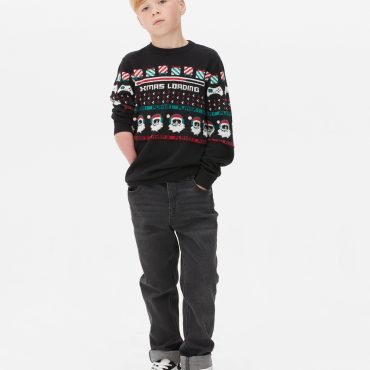 Kids' Gaming Christmas Sweater