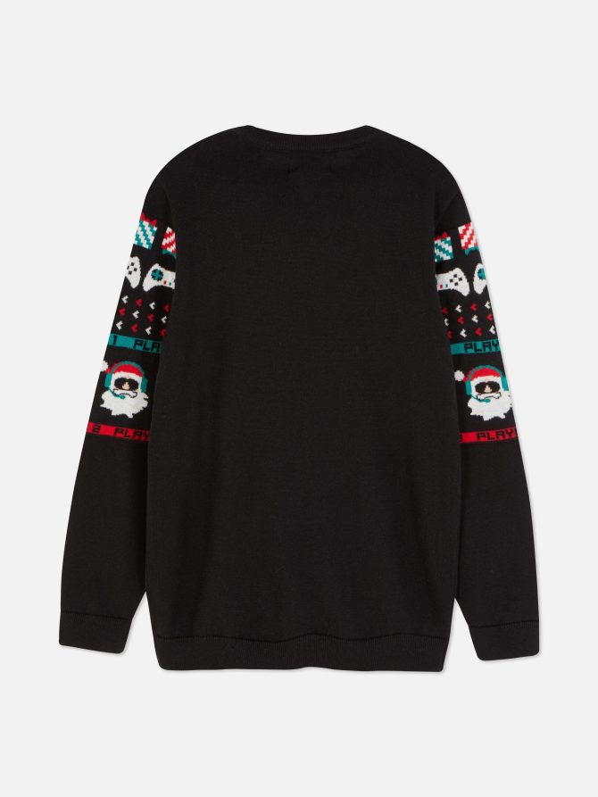 Kids' Gaming Christmas Sweater - Image 4