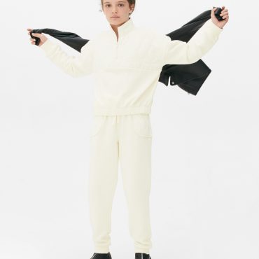 Half-Zip Quilted Fleece
